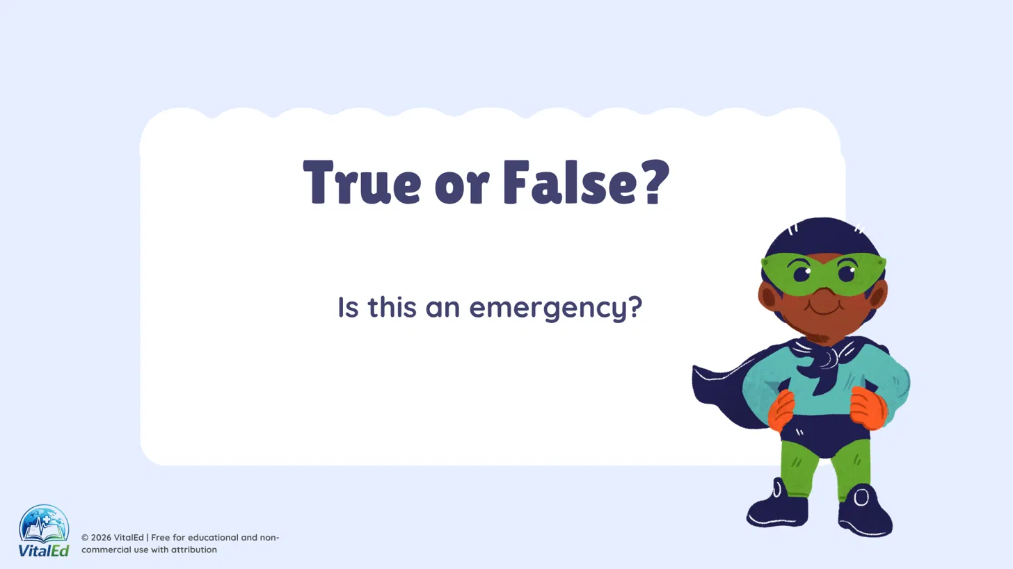 Emergency or Basic First Aid?